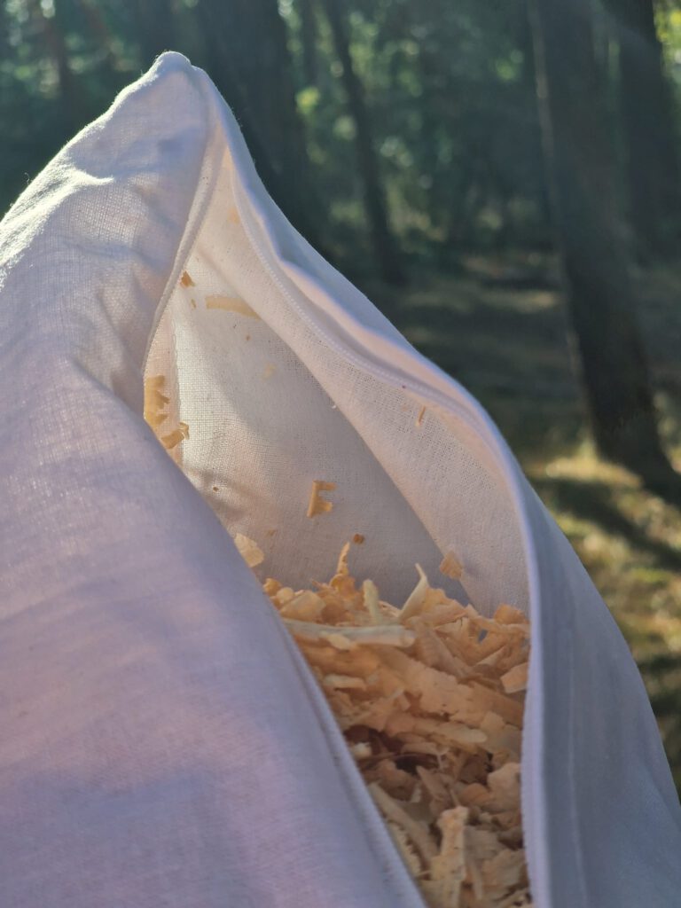 Slaapvitaler kussen met zirben