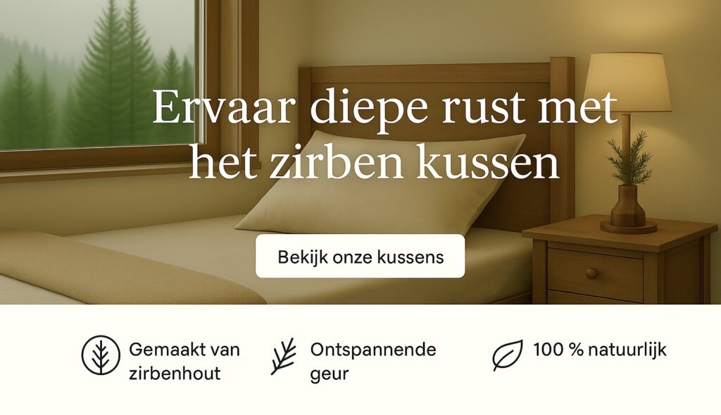 Zirben kussen